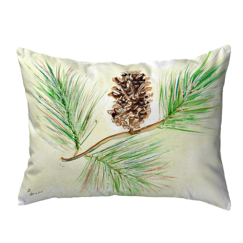 Outdoor Reversible Throw Pillow