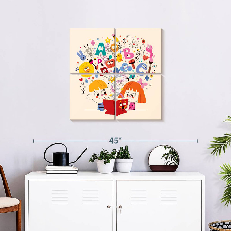 Ashelle Creative Reading, 26" H x 26" W