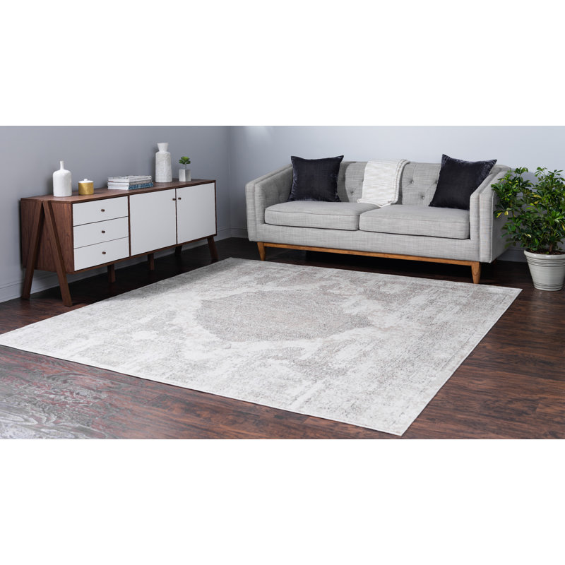 Ferrara Oriental Indoor Rug, Square 7'10"