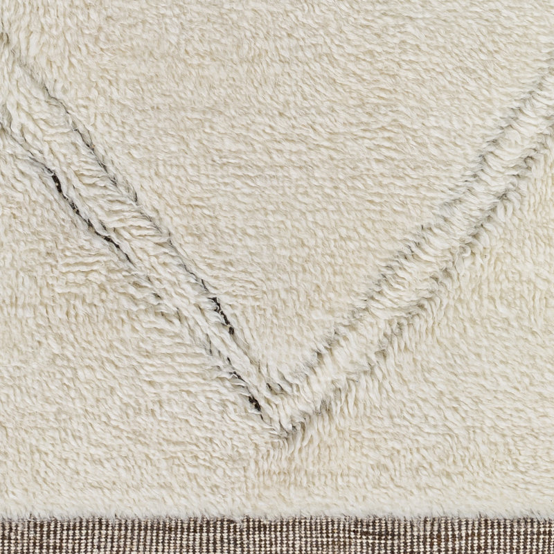 Meknes Hand Knotted Wool Area Rug, Rectangle 2' x 3'