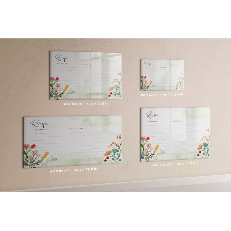 Magnetic Glass Dry Erase Board