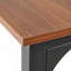 Table de salle à manger rectangulaire en bois 71 pouces pour 6 à 8 personnes (table seulement)
