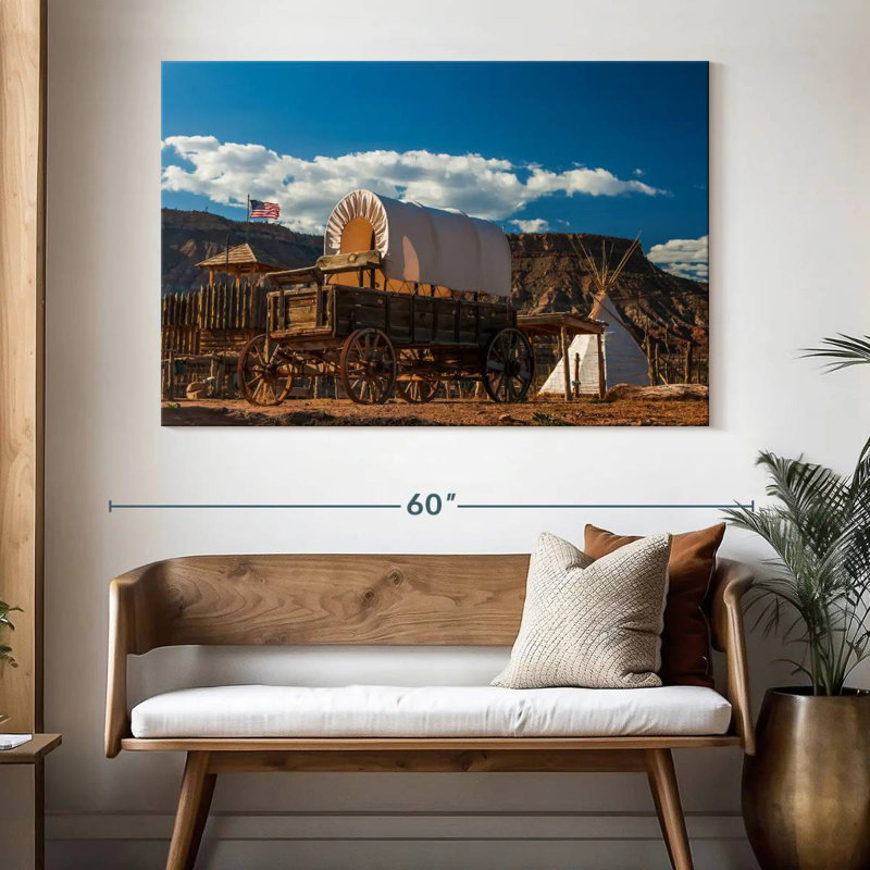 Lelar Prairie Schooner, 34" H x 51" W