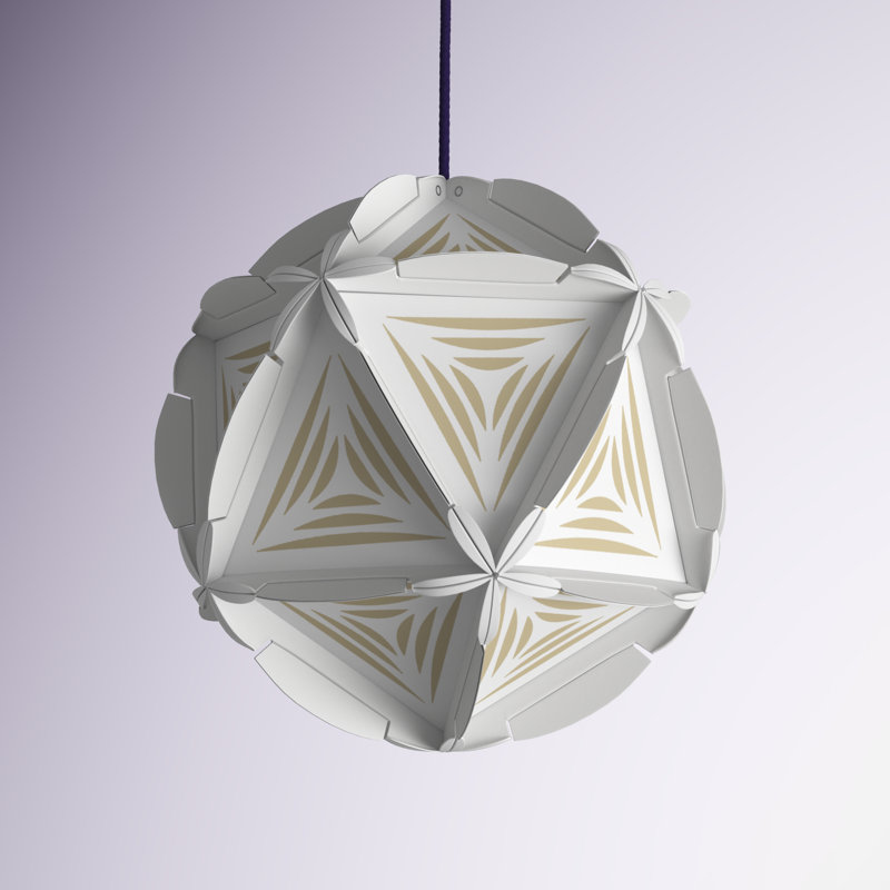 Marut 1 - Light Single Pendant, White
