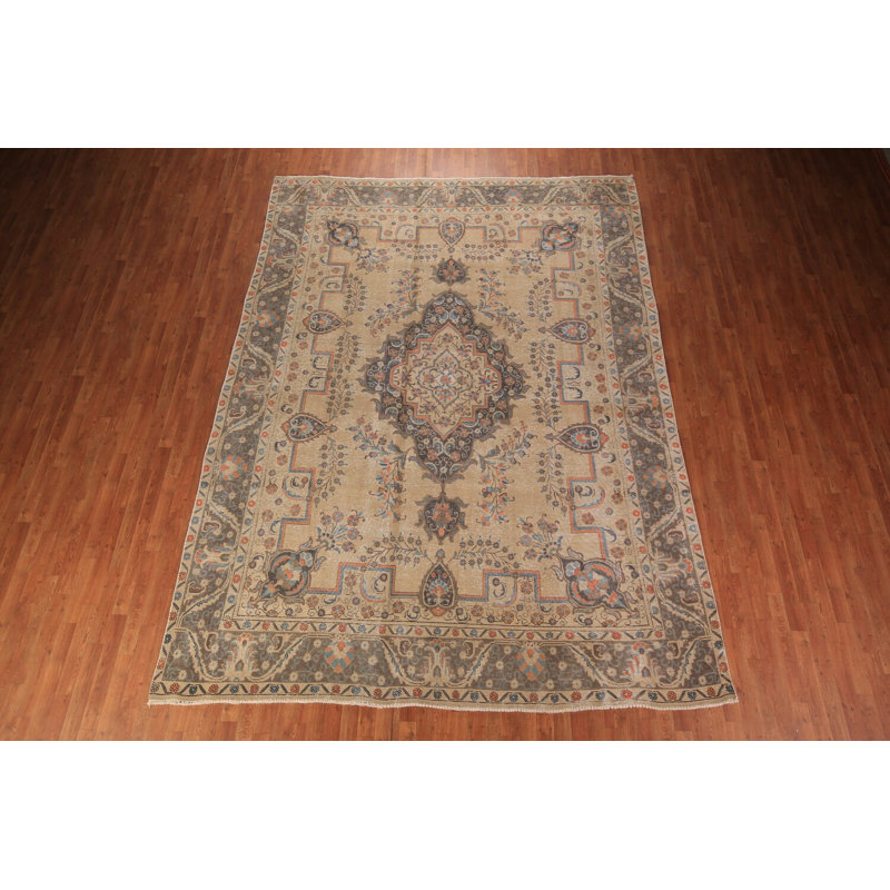 Tapis à motif géométrique 9x13