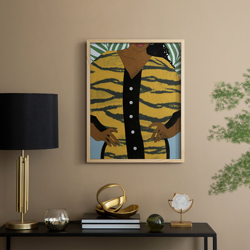 Her Style II Framed Print - Solid Wood