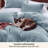 Bedsure Microfiber Duvet Cover Full Size - Prewashed Cotton-Like Extra Soft Bedding Set (Set of 3)-920338777-920338761
