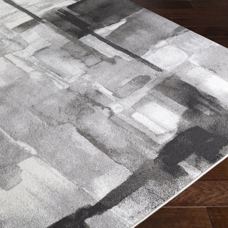 Dingess Abstract Indoor Rug, Rectangle 2' x 3'