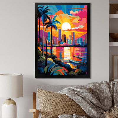 City Maui Popart II - Maui Wall Art Prints