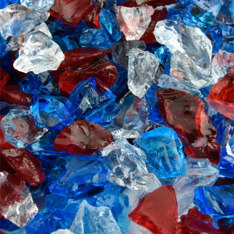 Verre de foyer d'extérieur Perles, Liberté