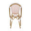 Chaises d'extérieur en polyuréthane et aluminium pour l'extérieur, ensemble de 2