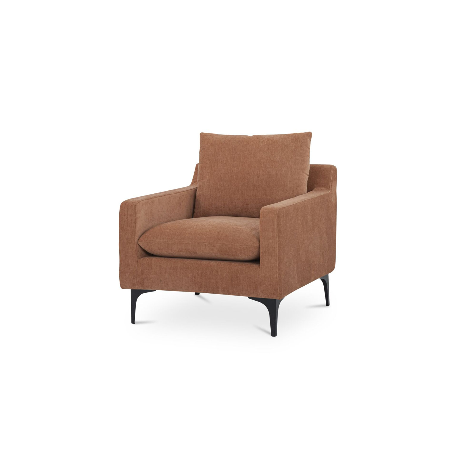Almena Pine Armchair, Brown