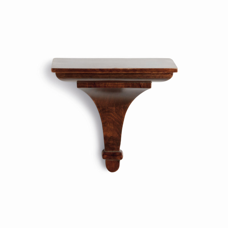 BAXTER WALL BRACKET SMALL, Brown, 9'' H X 9.75'' W X 4.5'' D
