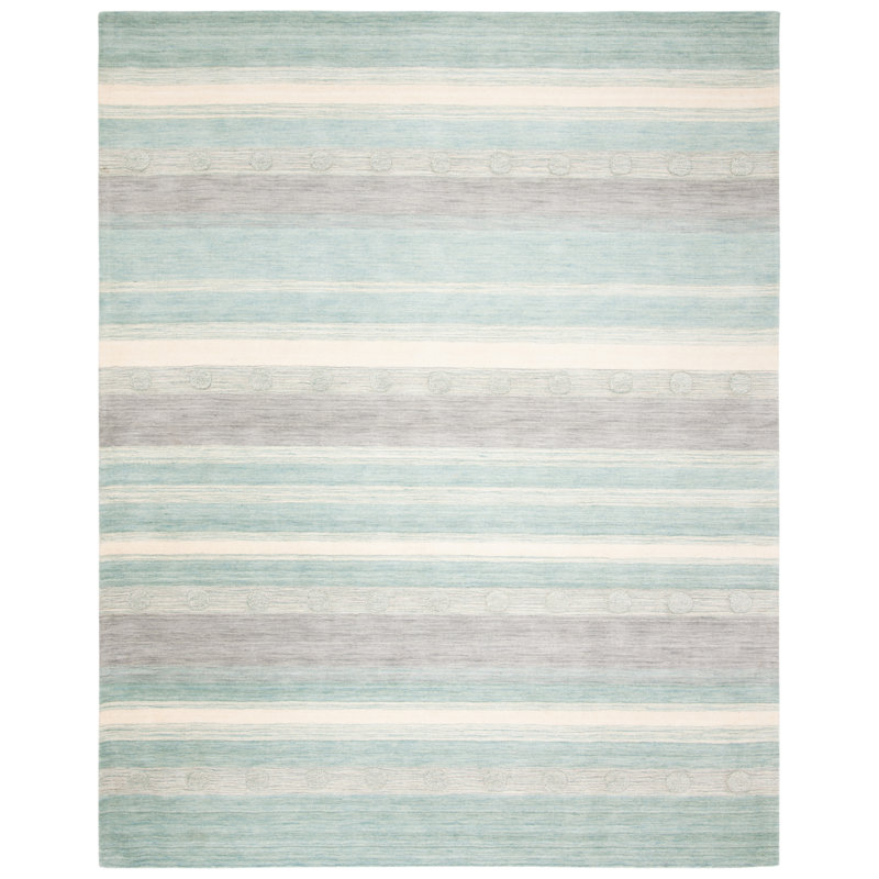 Gosselin Kids Hand Loomed Wool Rug, Rectangle 8' x 10'