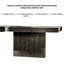 Table de bureau 62,9 po Modern Creative-129865737
