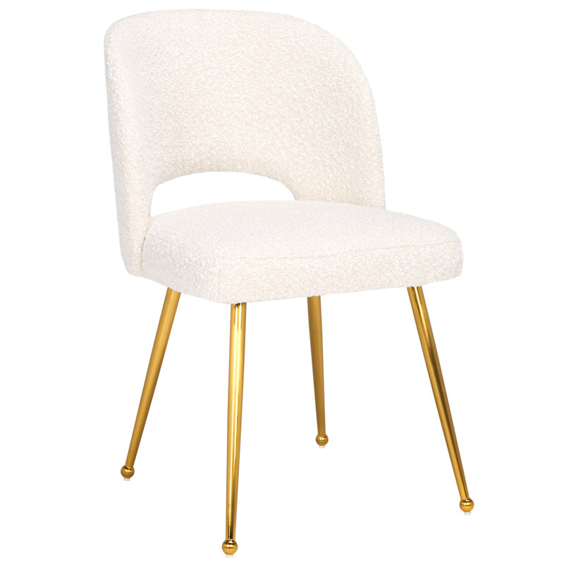Chaise de salle à manger Aspyn, Crème