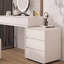 Makeup Vanity with Light mirror,5 drawers,1 chair