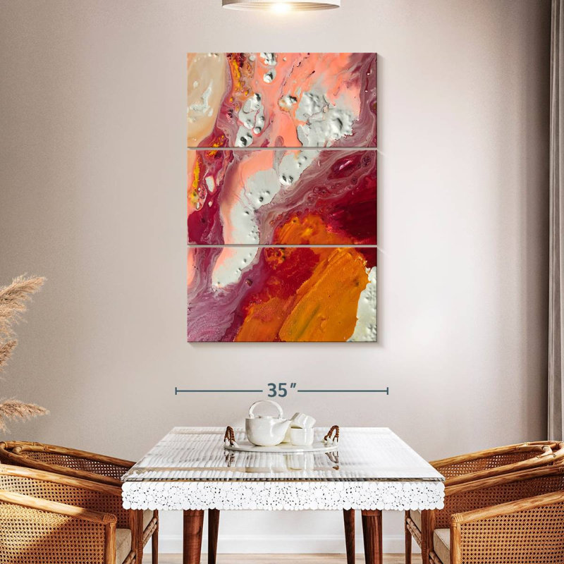 Magenta Love, 45" H x 28" W