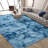 Super Soft Tie-Dyed PeacockBlue Rug 5x7 ft, Oversized Living Room Rug, Thick Pile Rug, Fluffy Tufted Room Rug For Room Bedroom Large Cozy Fuzzy Rug Room Home Decor Aesthetic Soft Non Slip Rug Decor Aesthetic, Christmas Decor, Halloween Decor-1044720295