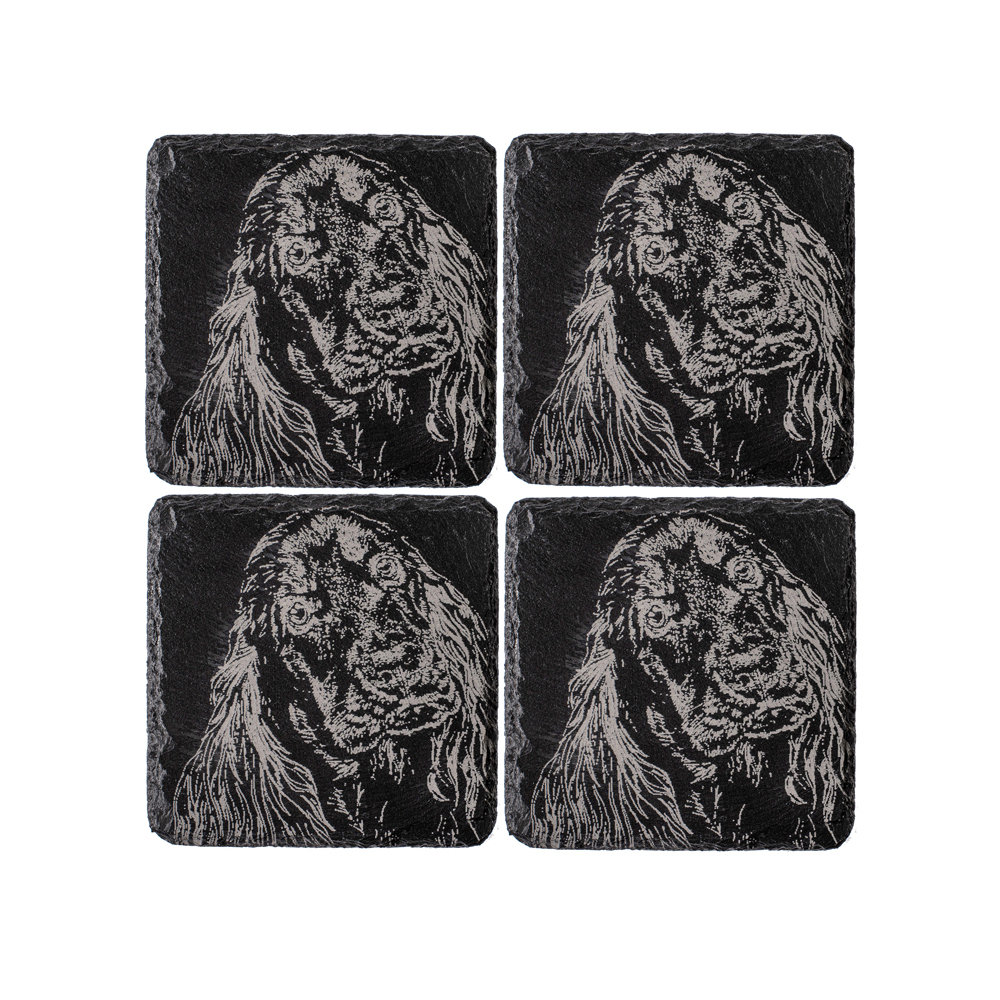 Square 4 Piece Coaster Set