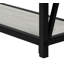 Table d'appoint, console, vestibule, étroit, canapé, stratifié gris, métal noir, contemporain, moderne-130482214