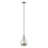 Averly 1 - Light Brushed Nickel Pendant