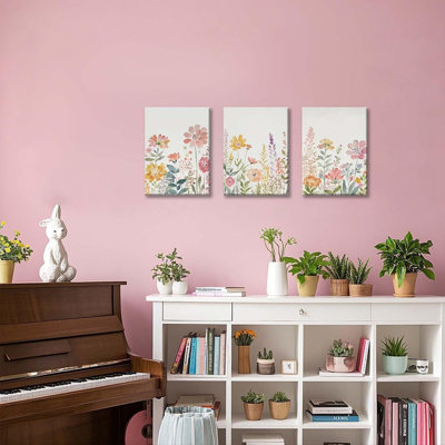 3 Piece Wrapped Canvas Print