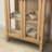 Crest Reclaimed Wood Display Cabinet