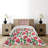 Farmhouse / Country Floral Coverlet