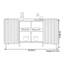 Buffet multifonctionnel de luxe-161857412