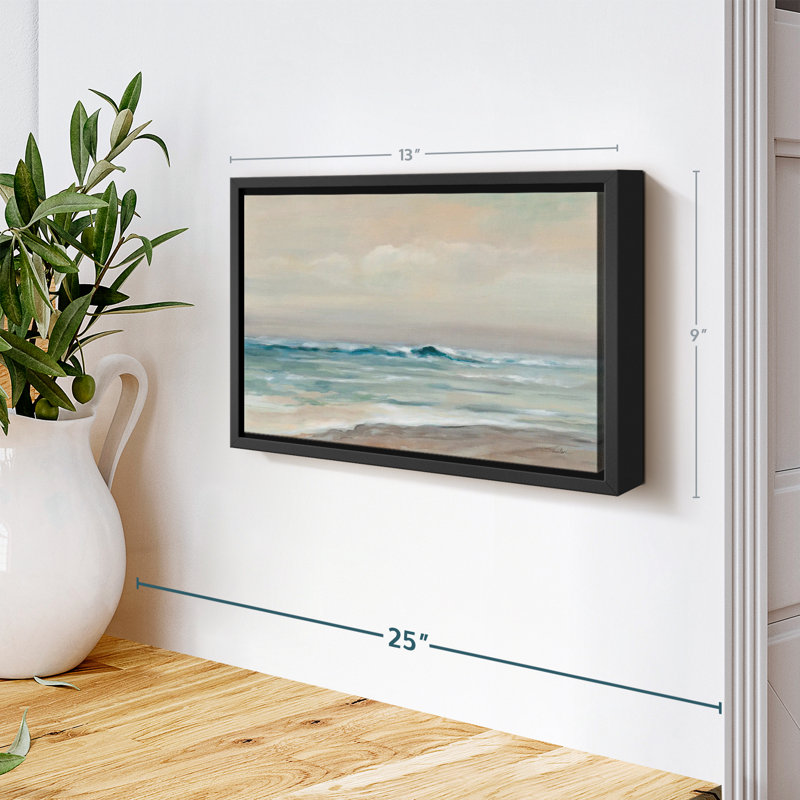 «Whispering Ocean Waves», art mural, H 9 po x l 13 po