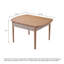 Table de salle à manger et de Mahjong automatique en bois massif pour règles chinoises