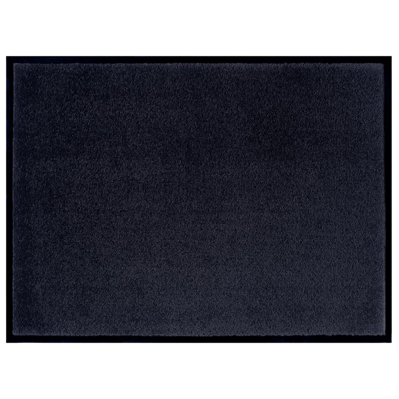 Boothe Doormat, Dirt Trapper Mat, Mat, Door Mat, Entrance, 0.7cm H x 80cm W x 120cm D, Black