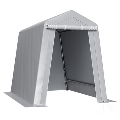 Outdoor Storage Shelter Shed 6x8 ft Waterproof Portable Canopy Carport Tent