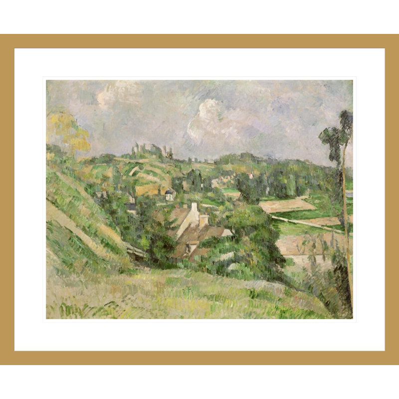 Paul Cézanne - estampe numérique encadrée, H 23,5 po x l 28,32 po