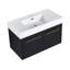 Ensemble de meuble-lavabo simple 35,4 po avec plateau Toisha