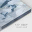 Impression sur toile «Blue Valley Impression I»-147016092