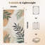Tapis intérieur / extérieur Botanical, tapis extérieur antidérapant lavable-130385111