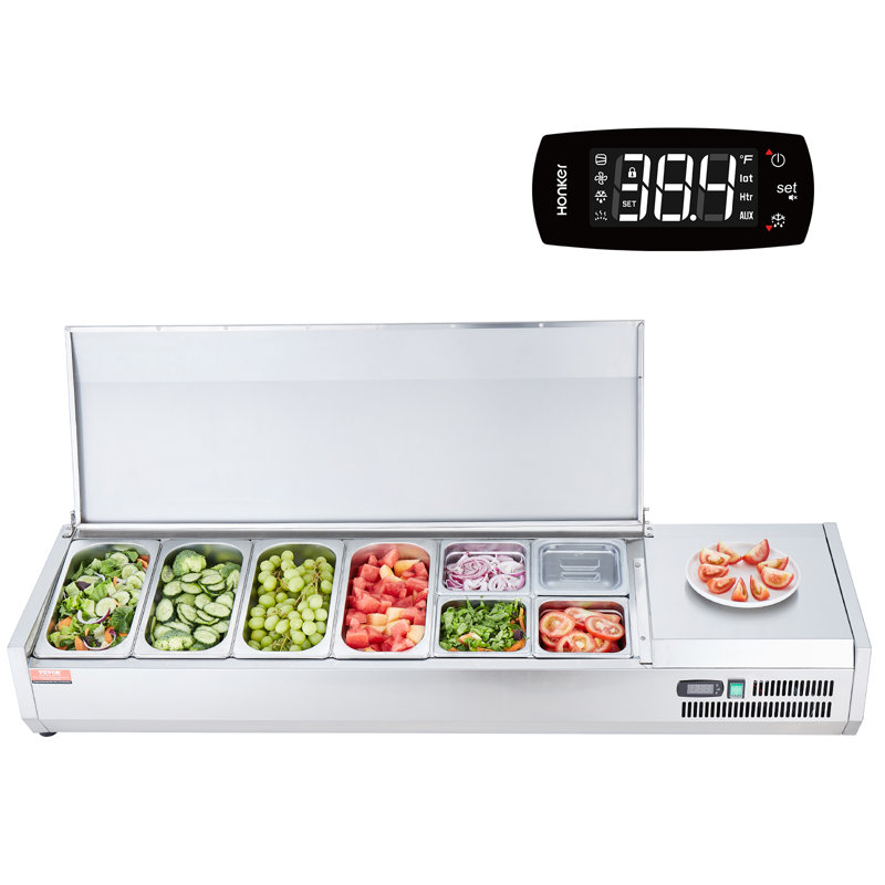 VEVOR Prep Refrigerator - 58.27''