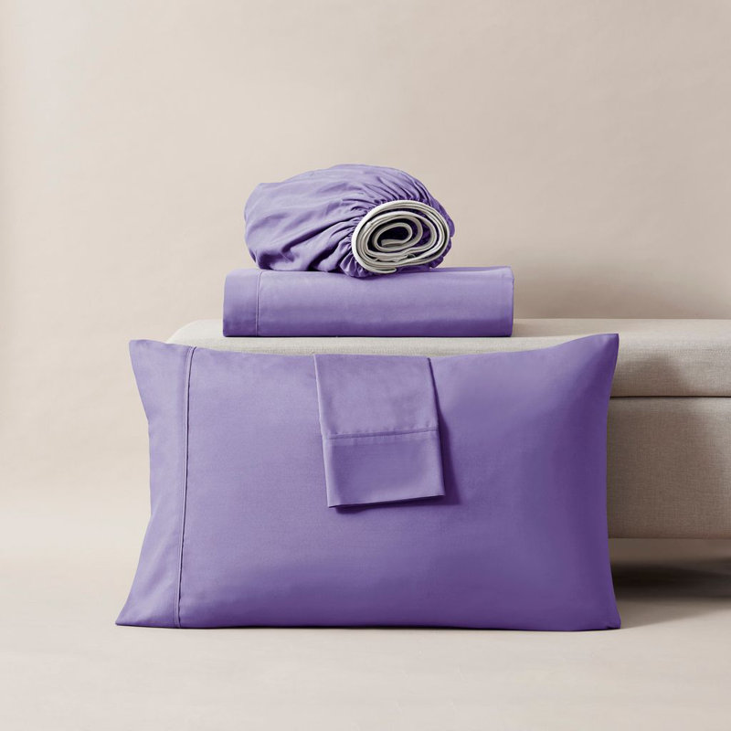Ensemble de draps ultra doux et respirant Hotel Collection, Lavande, Grand lit