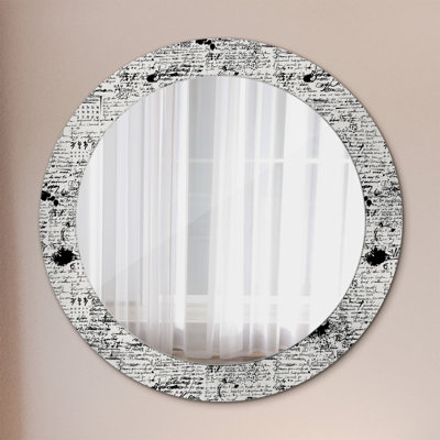 Huldar Glass Flat Wall Mirror
