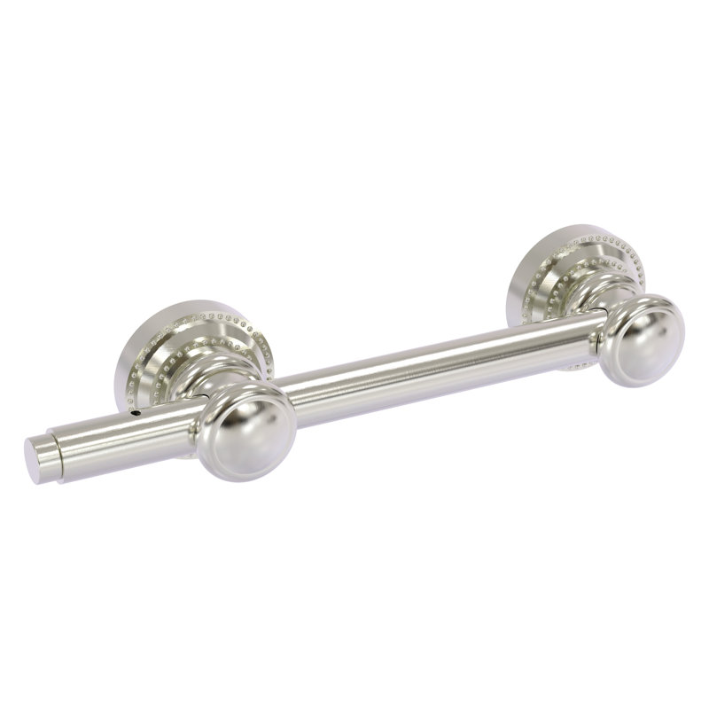 Tringle pour garde-robe Pop-Out - la solution polyvalente pour le rangement temporaire, Nickel satiné