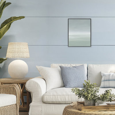 Neutral Hampton Mist Framed Giclee, design by Grace Popp