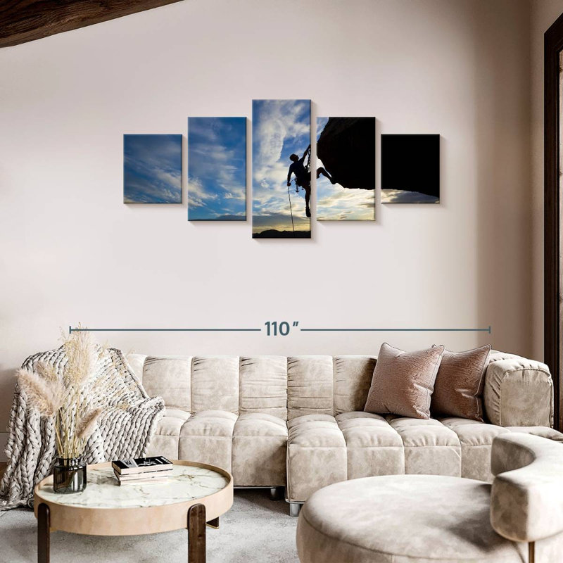 Keep Climbing, 36" H x 80" W