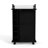 Dukat 2-Shelf Glass Door Bar Cart with Six Wine Cubbies-1606011504