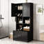 Armoire de rangement haute et large pour salle de bain