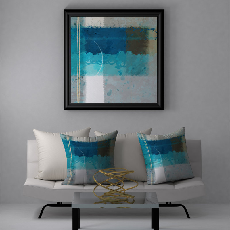 Housse de coussin carrée/insert, 20 po X 20 po