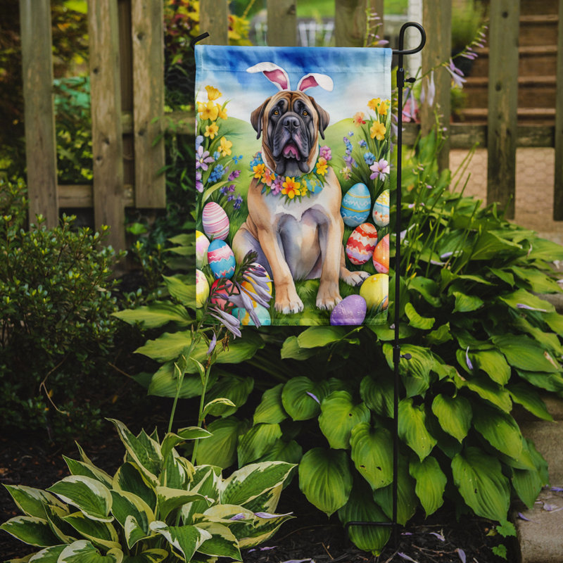 Easter Egg Hunt Double Sided 15.5'' H x 11.25'' W Polyester Easter Garden Flag