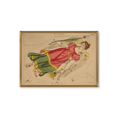 Virgo Framed Drawing Print
