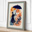 Figure Among Flowers Botanical - Wrapped Canvas-154484817-154484841